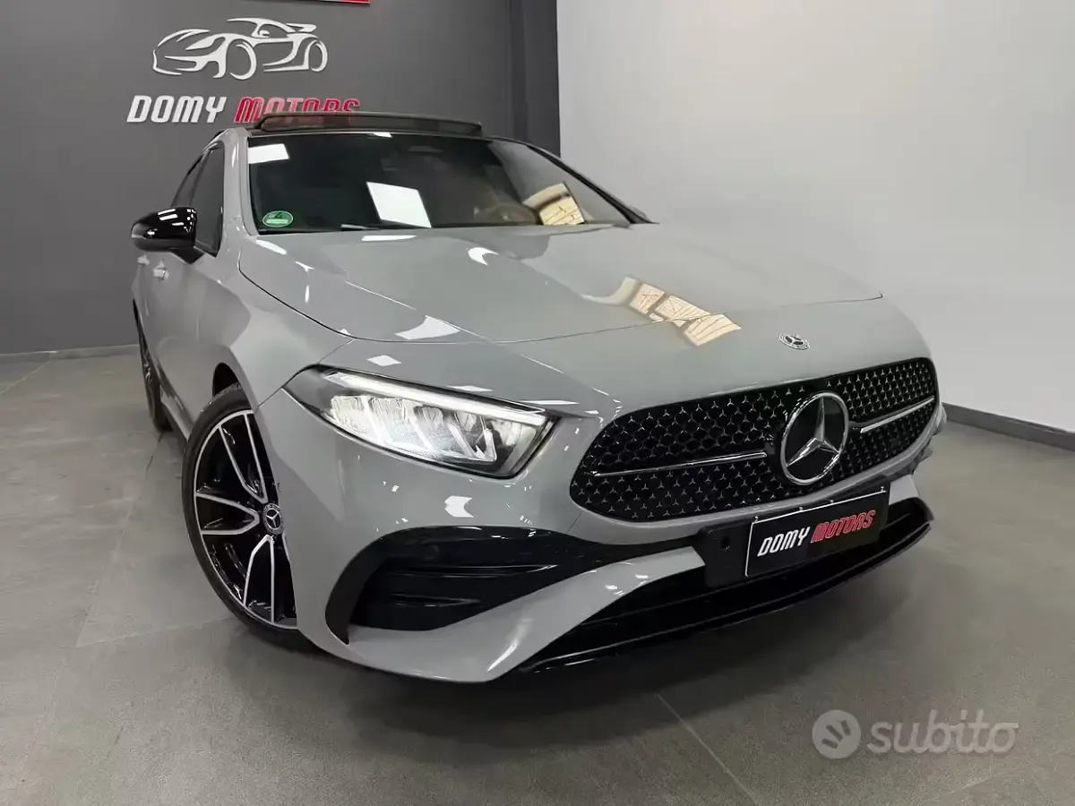 Usata Mercedes A200 AMG line 150 CV (110 kW) 2025 Grigio Berlina