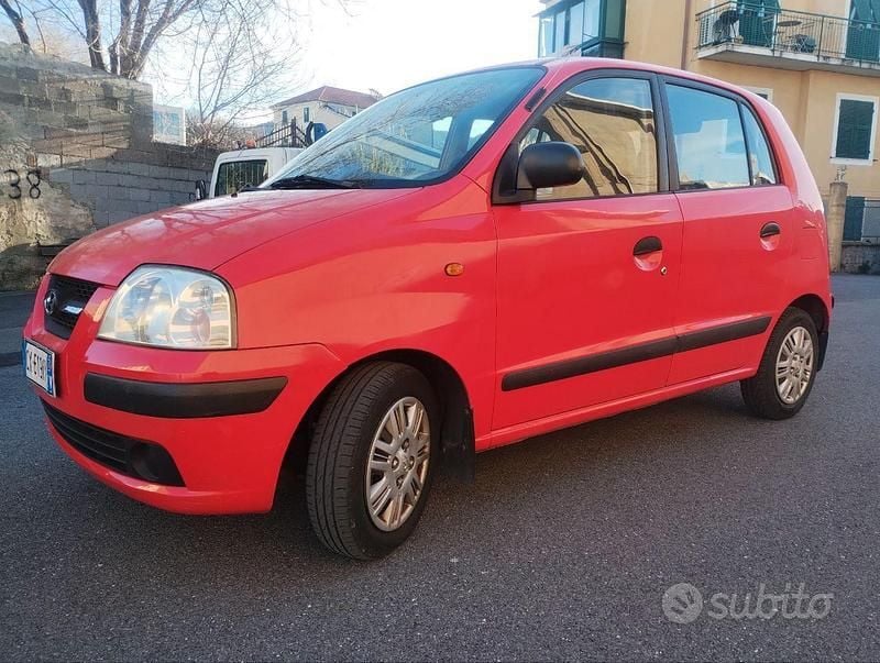 Usata Hyundai Atos Prime 2005 Rosso Utilitaria