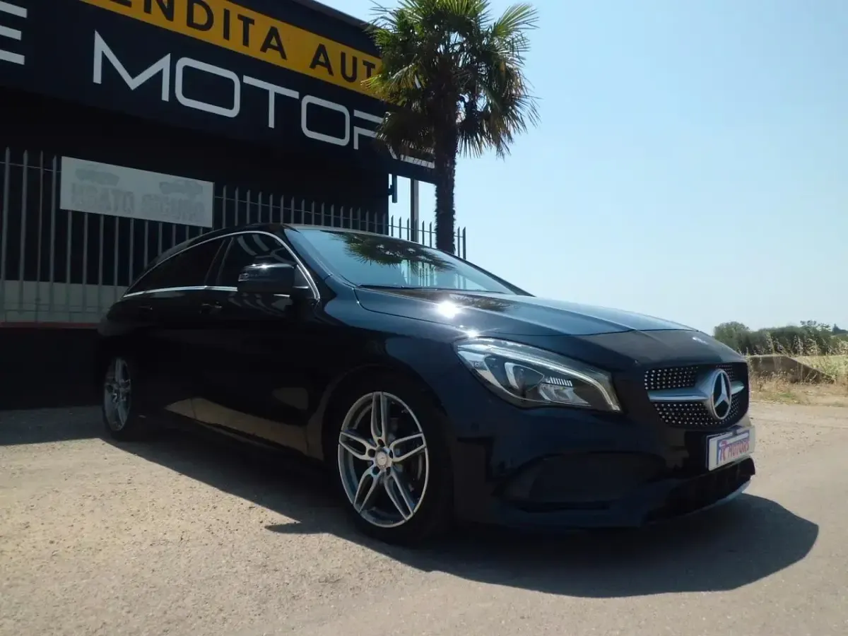 Usata Mercedes CLA200 Premium 135 CV (99 kW) 2016 Nero Coupé