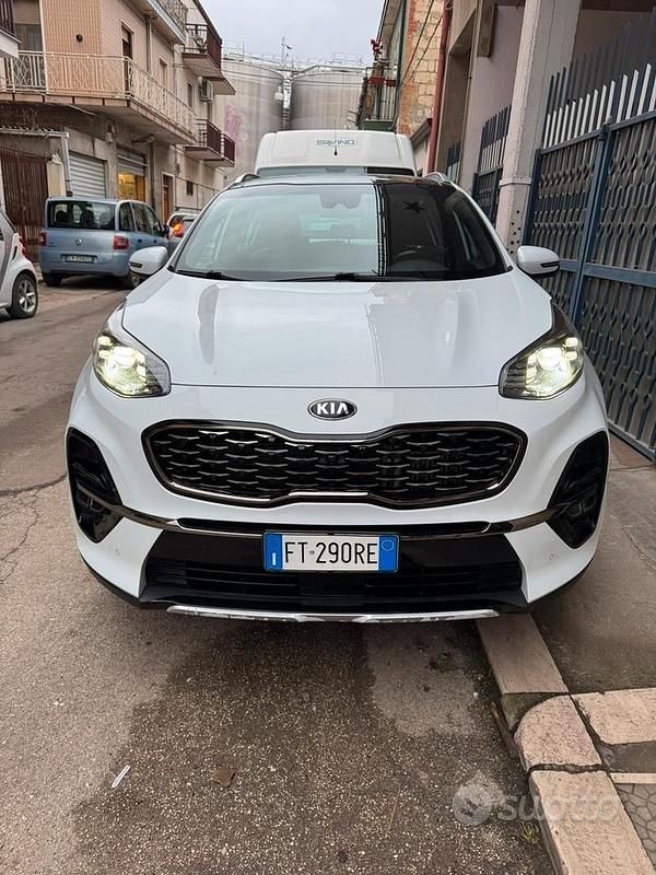 Usata Kia Sportage GT-Line 136 CV (100 kW) 2019 Bianco SUV