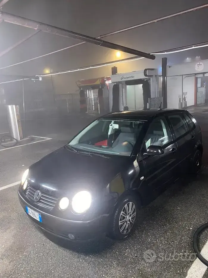 Usata VW Polo 64 CV (47 kW) 2003 Nero Berlina