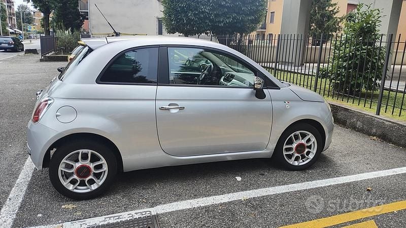 Usata Fiat 500 Sport 69 CV (50 kW) 2011 Grigio Utilitaria