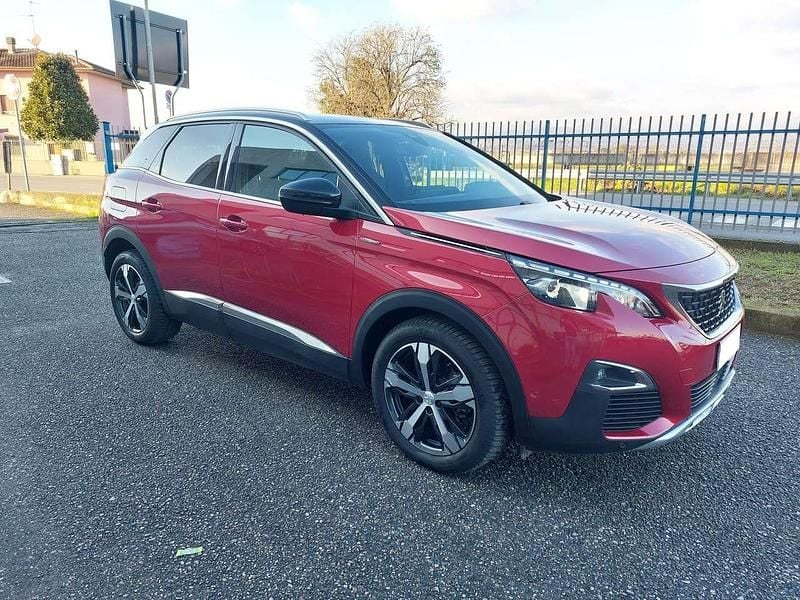 Usata Peugeot 3008 GT-line 131 CV (96 kW) 2019 Rosso SUV