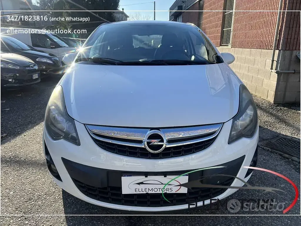 Usata Opel Corsa 85 CV (62 kW) 2014 Bianco Utilitaria