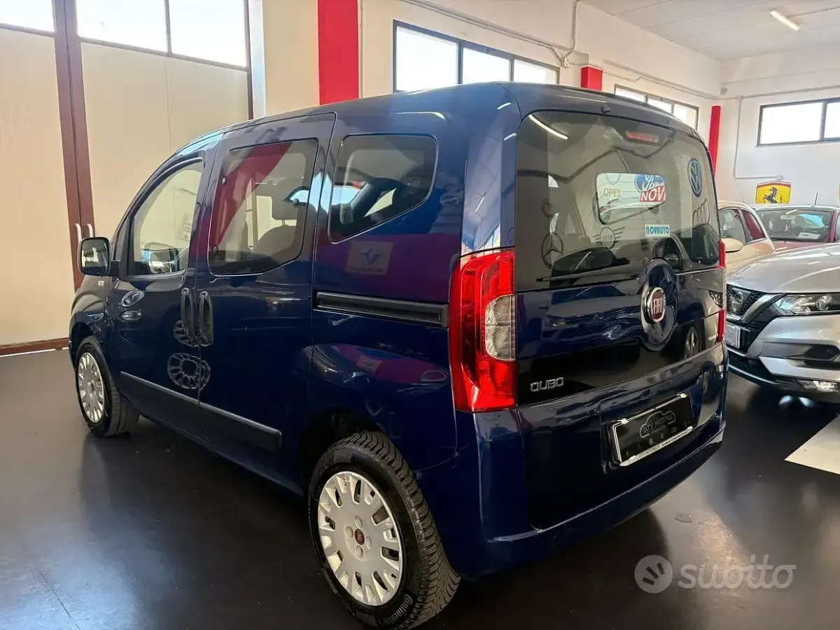 Usata Fiat Qubo Easy 80 CV (58 kW) 2016 Blu Monovolume
