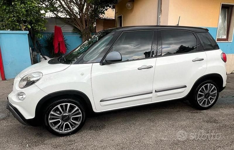 Usata Fiat 500L Trekking 85 CV (62 kW) 2017 Bianco Monovolume