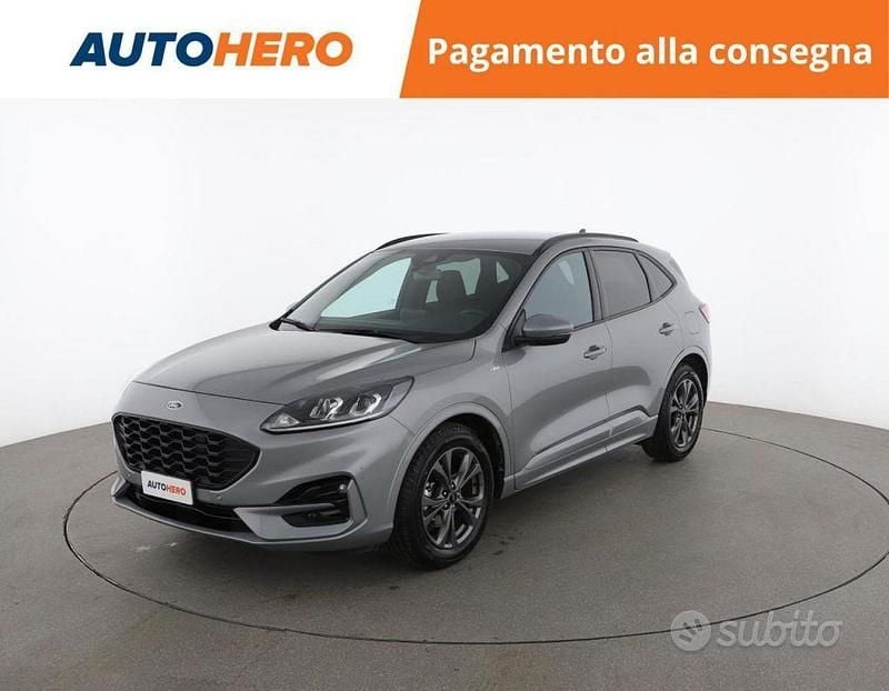 Grigio Usata 2022 Ford Kuga SUV | 22.599 € (Buon prezzo) - Immagine 1/2