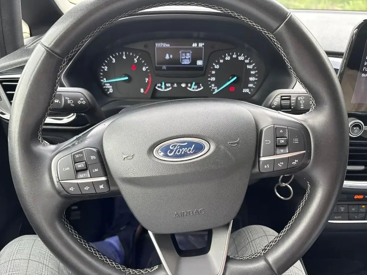 Usata Ford Fiesta Titanium 125 CV (91 kW) 2021 Nero Utilitaria