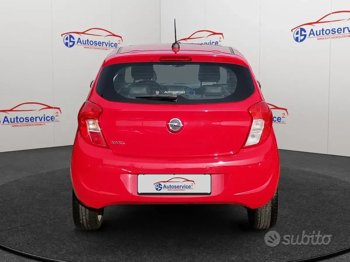Occasion Opel Karl Cosmo 75 PK (55 kW) 2016 Rood Hatchback