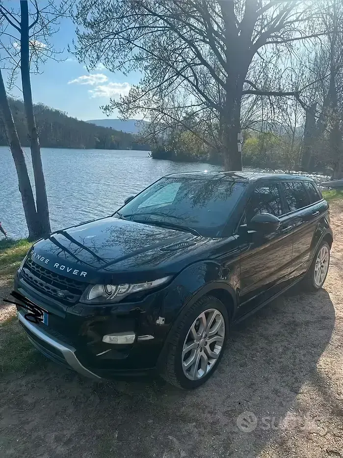 Usata Land Rover Range Rover evoque Dynamic 190 CV (139 kW) 2014 Nero SUV