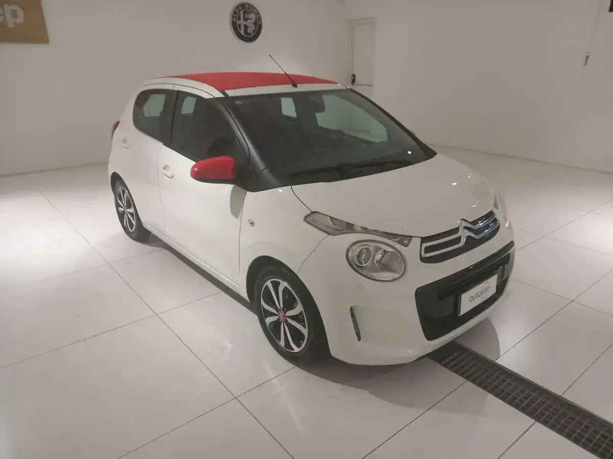 Usata Citroën C1 PureTech 82 CV (60 kW) 2018 Bianco Utilitaria
