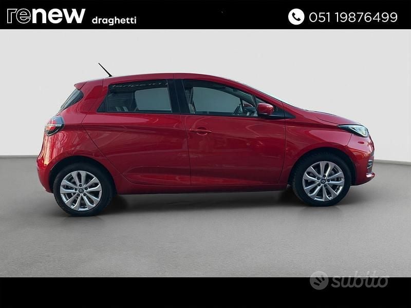Usata Renault Zoe Zen 100 kW (136 CV) 2021 Rosso Utilitaria