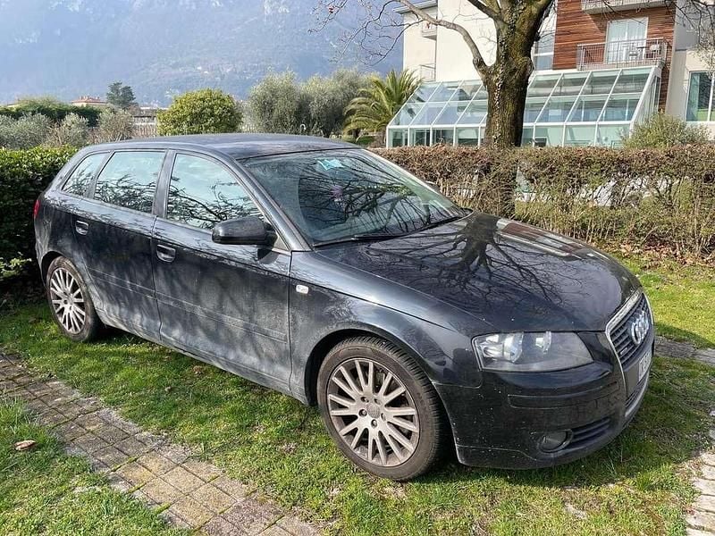 Usata Audi A3 Attraction 170 CV (125 kW) 2007 Nero Utilitaria
