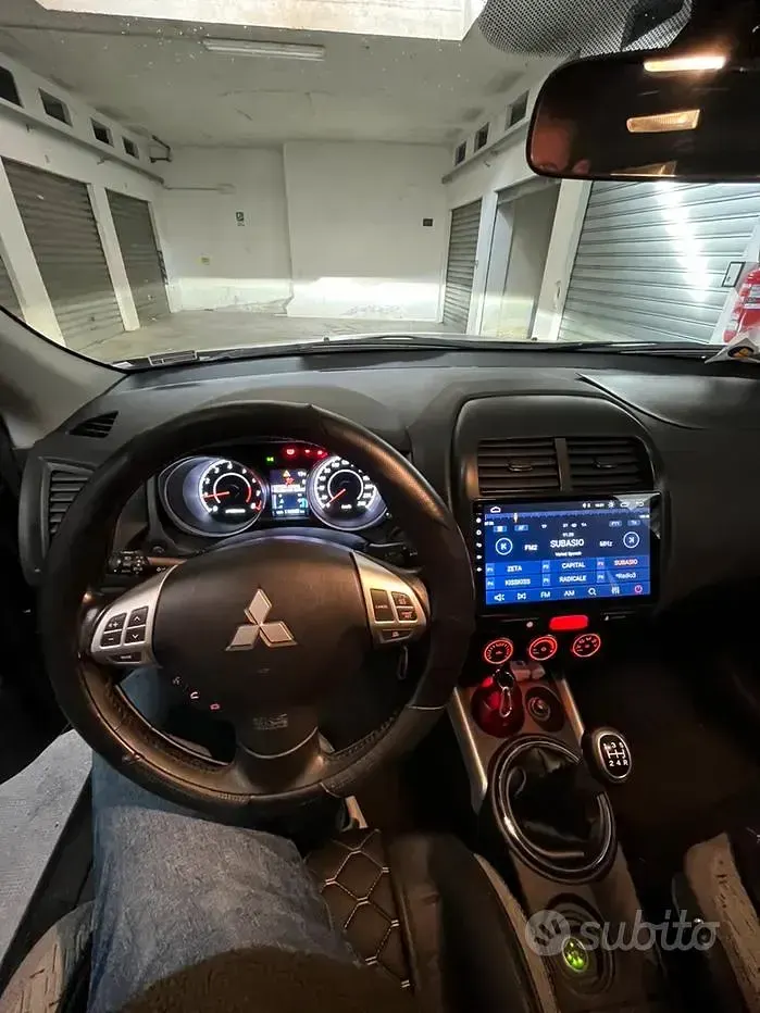 Usata Mitsubishi ASX Intense 117 CV (86 kW) 2012 Nero SUV