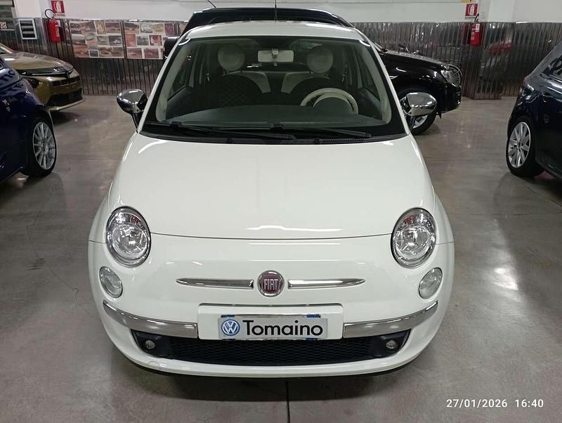 Usata Fiat 500 Lounge 69 CV (50 kW) 2008 Bianco Utilitaria