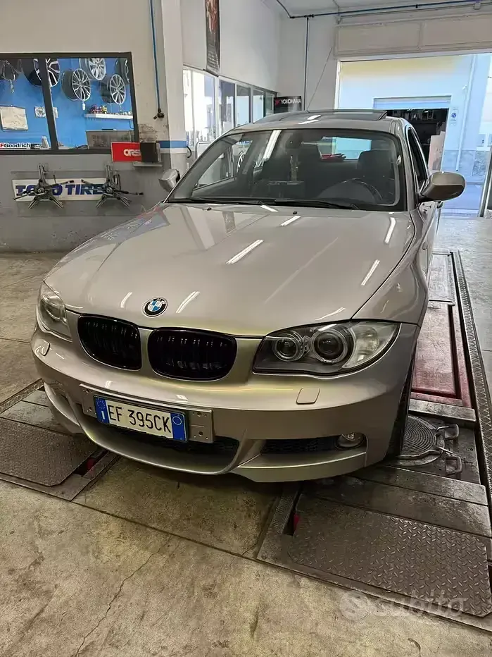 Usata BMW 118 Coupé M Sport 143 CV (105 kW) 2010 Grigio Coupé