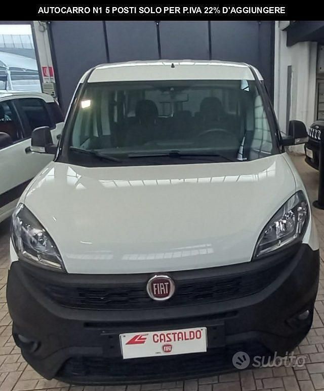 Usata Fiat Doblò S 95 CV (69 kW) 2021 Bianco Monovolume