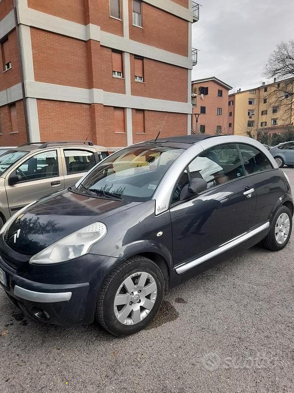 Nero Usata 2006 Citroën C3 Pluriel Cabrio | 2800 € (Cara) - Immagine 1/4