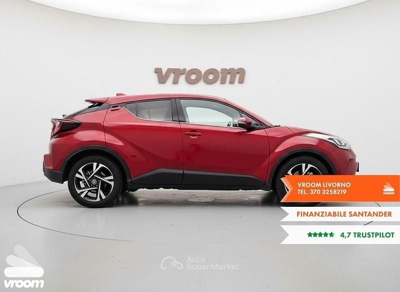 Usata Toyota C-HR Trend 98 CV (72 kW) 2022 Rosso SUV