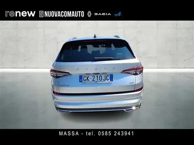 Usata Skoda Kodiaq LAURIN & KLEMENT 150 CV (110 kW) 2022 Grigio chiaro SUV