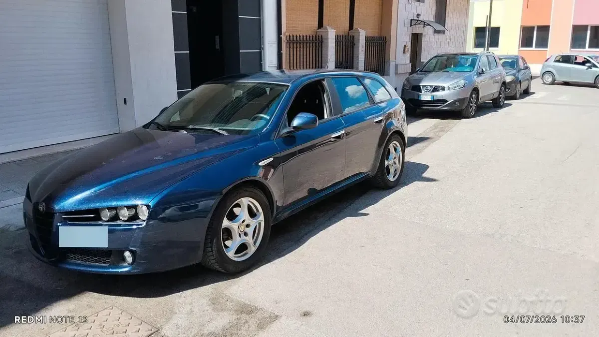 Usata Alfa Romeo 159 150 CV (110 kW) 2007 Bluazzurro Station wagon