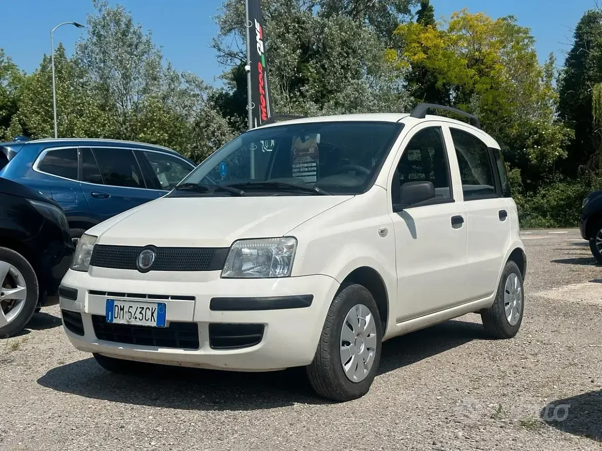 Usata Fiat Panda Dynamic 54 CV (39 kW) 2007 Bianco Utilitaria