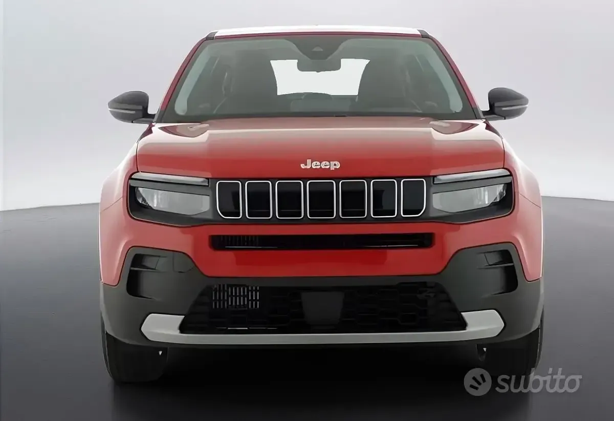 Nuova Jeep Avenger Longitude 101 CV (74 kW) 2025 Rosso SUV