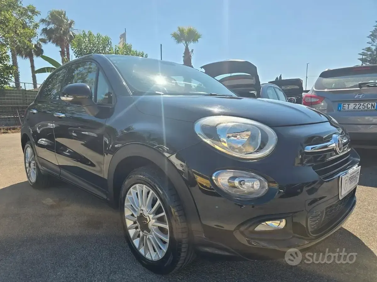 Usata Fiat 500X Lounge 120 CV (88 kW) 2017 Nero SUV