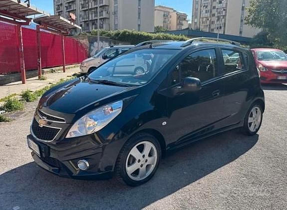Usata Chevrolet Spark 81 CV (59 kW) 2012 Nero Utilitaria