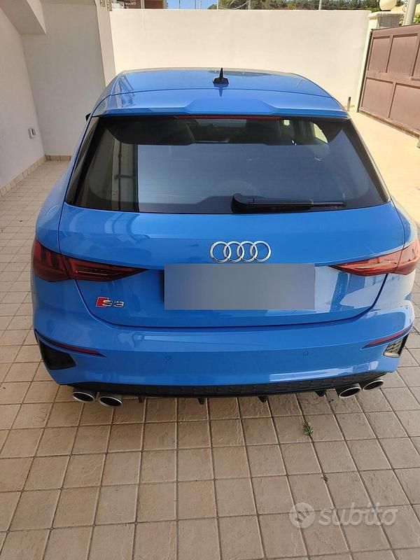Usata Audi S3 310 CV (228 kW) 2022 Blu Berlina