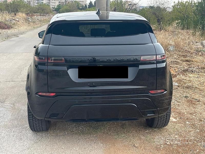 Usata Land Rover Range Rover evoque HSE Dynamic 150 CV (110 kW) 2021 Nero SUV