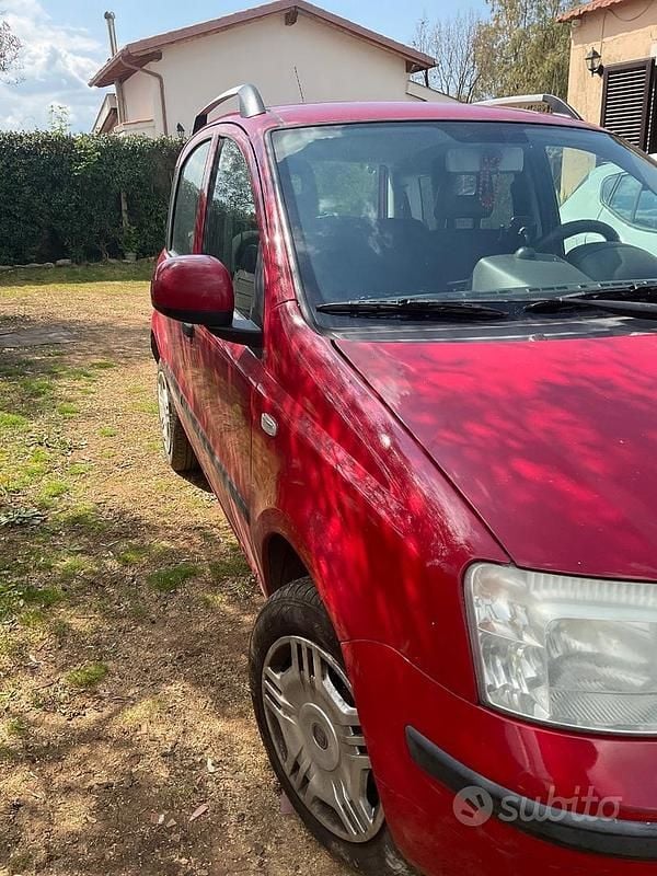 Usata Fiat Panda 77 CV (56 kW) 2008 Rosso Utilitaria