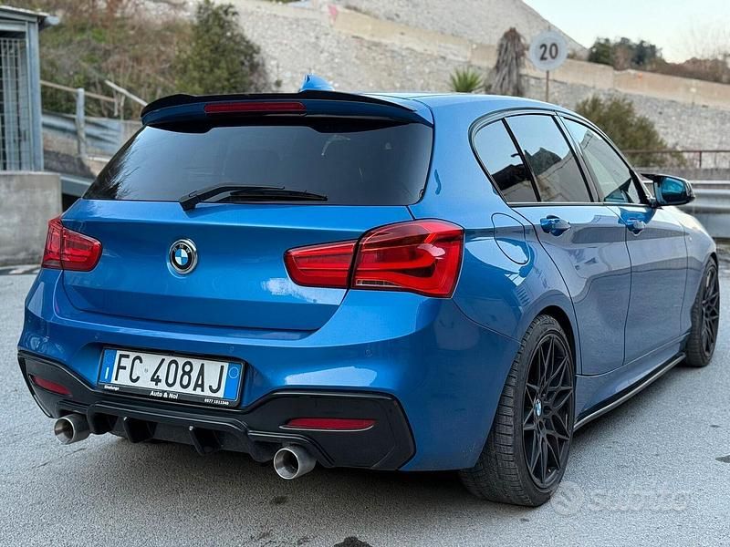 Usata BMW 120 M Sport 258 CV (189 kW) 2016 Blu Utilitaria