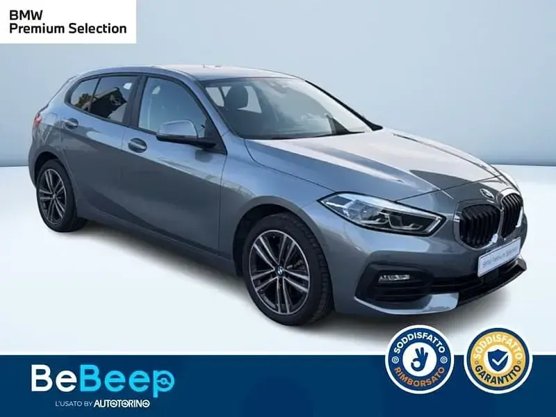 Usata BMW 116 Advantage 109 CV (80 kW) 2022 Grigio metallizzato Utilitaria
