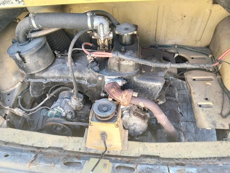 Usata Fiat 126 1970 Giallo Utilitaria