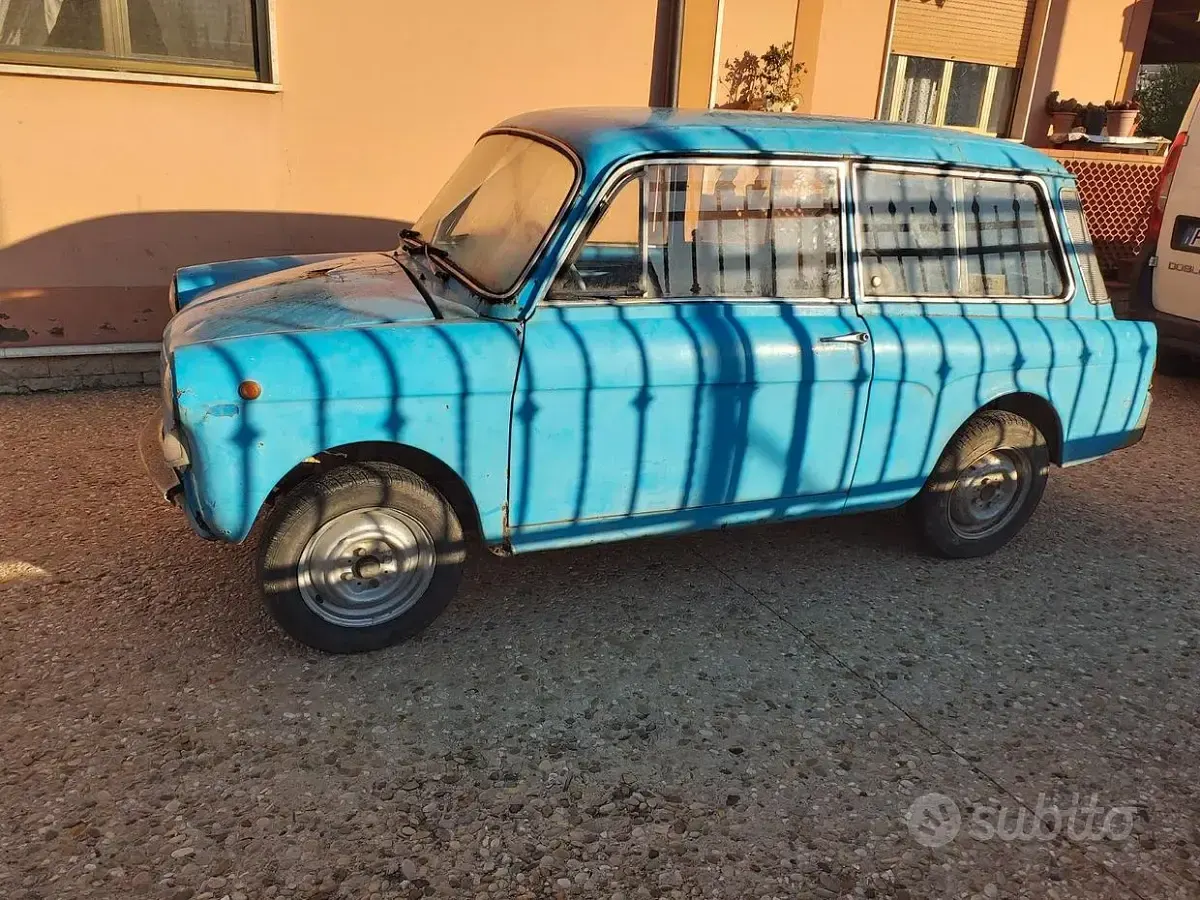 Usata Autobianchi Bianchina 1960 Blu Utilitaria