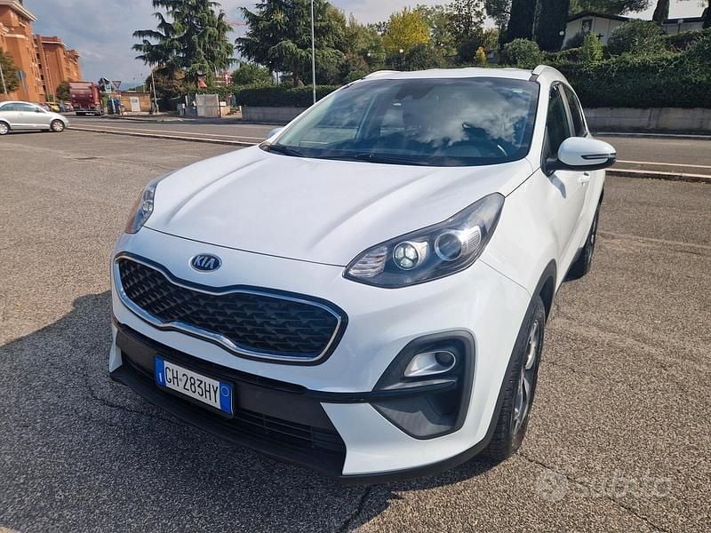 Bianco Usata 2021 Kia Sportage SUV | 16.900 € (Super prezzo) - Immagine 1/4