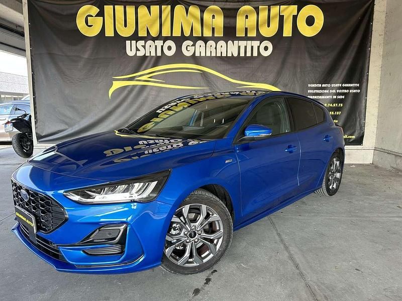Blu/azzurro Usata 2023 Ford Focus ST-Line X Tre volumi | 26.500 € (Molto cara) - Immagine 1/4
