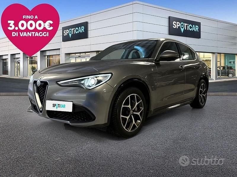 Usata Alfa Romeo Stelvio Ti 210 CV (154 kW) 2021 Grigio SUV