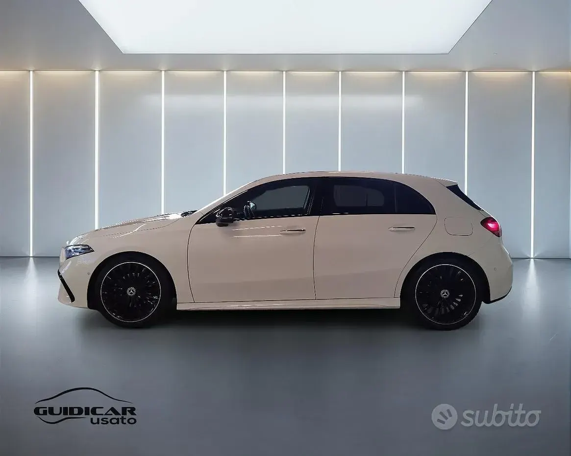 Usata Mercedes A180 Advanced Plus 116 CV (85 kW) 2023 Bianco cirrus Berlina