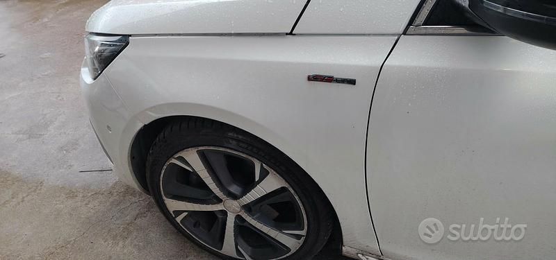Usata Peugeot 308 GT-line 150 CV (110 kW) 2017 Bianco Station wagon