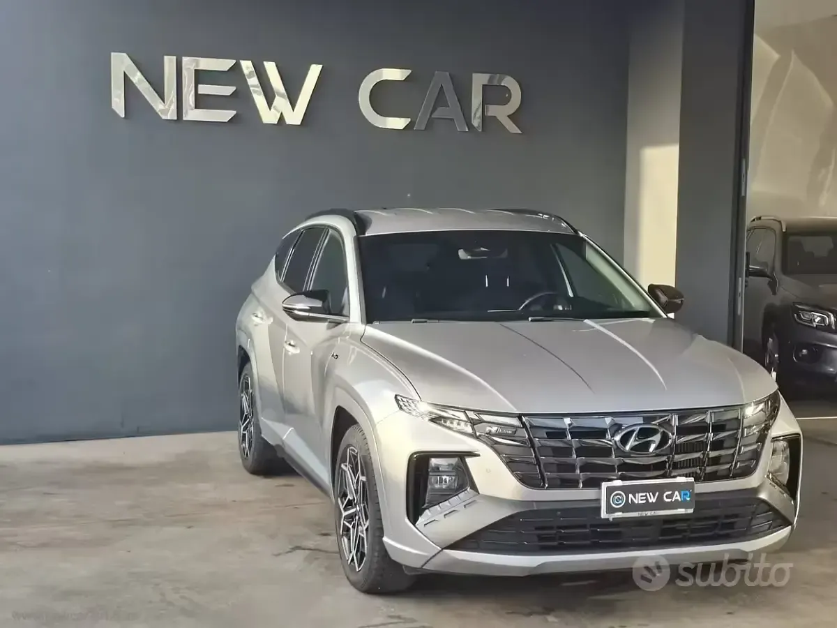 Usata Hyundai Tucson N Line 136 CV (100 kW) 2021 Grigio SUV