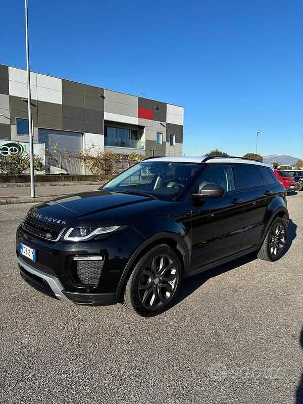 Usata Land Rover Range Rover evoque 180 CV (132 kW) 2016 Nero Station wagon