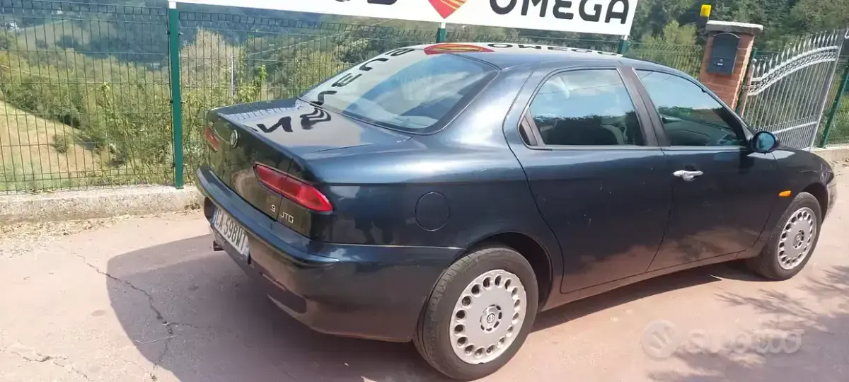 Usata Alfa Romeo 156 Progression 116 CV (85 kW) 2002 Nero Berlina