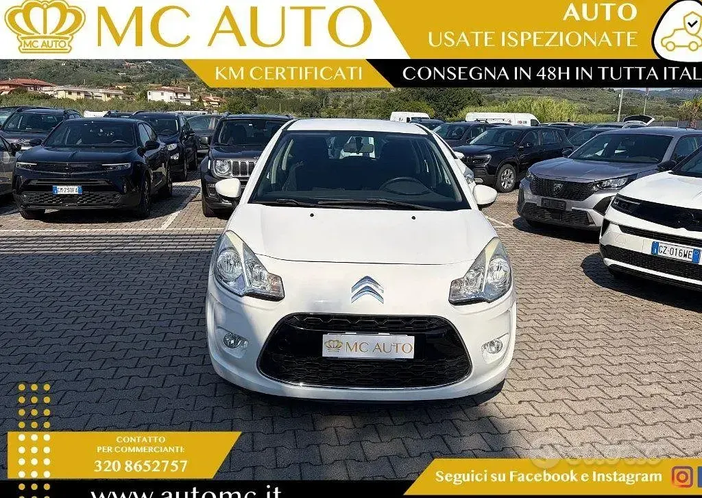 Usata Citroën C3 Seduction 60 CV (44 kW) 2011 Bianco Berlina
