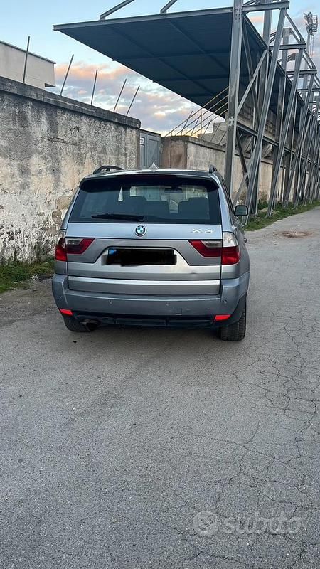 Usata BMW X3 Efficient Dynamics 177 CV (130 kW) 2007 Grigio SUV