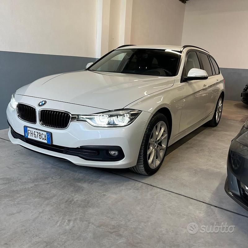Bianco Usata 2017 BMW 320 M Sport Station wagon | 14.900 € (Buon prezzo) - Immagine 1/4