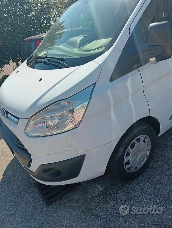 Usata Ford Transit Custom 130 CV (95 kW) 2016 Bianco Furgone