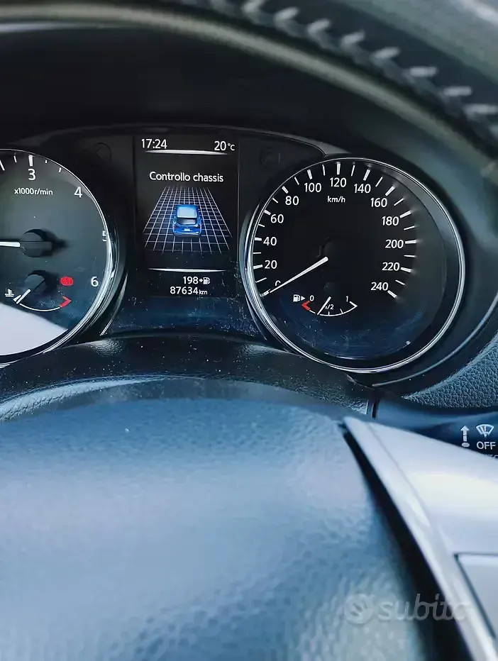 Usata Nissan Qashqai 110 CV (80 kW) 2014 Bianco SUV