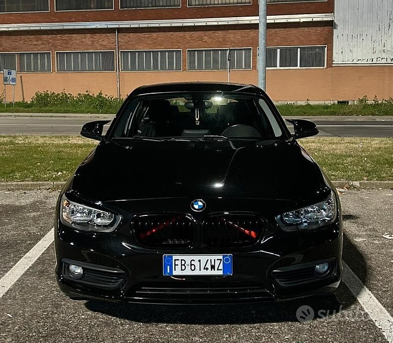 Usata BMW 116 Advantage 116 CV (85 kW) 2015 Nero Utilitaria